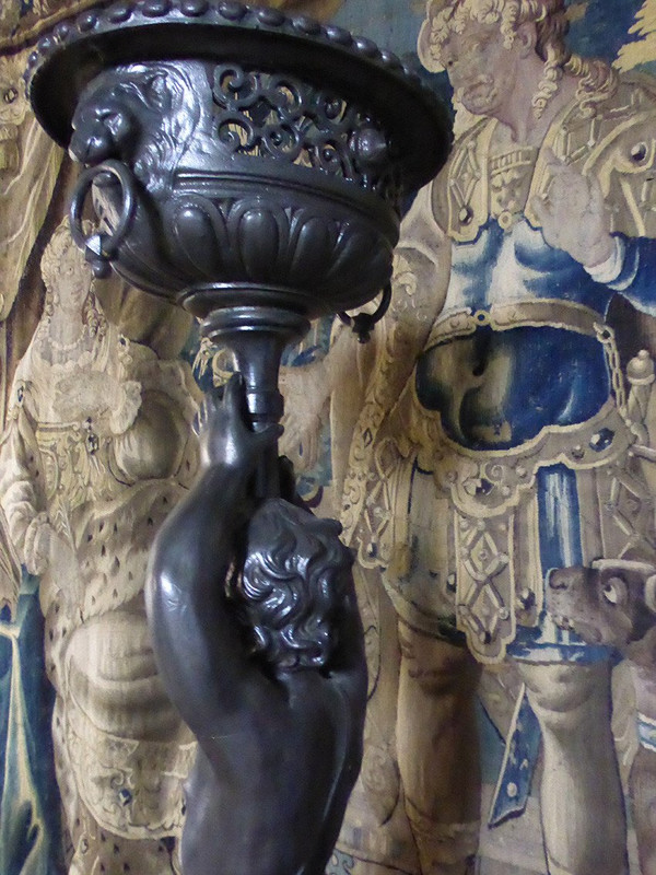 Paire De Statues En Fonte XIXe siècle