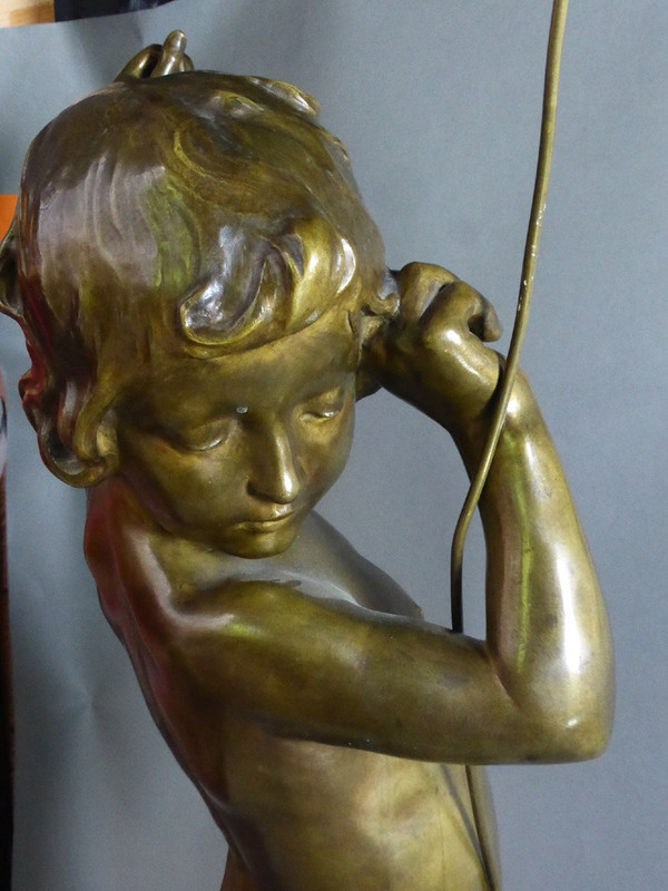 Bronzo firmato Virieux françois louis