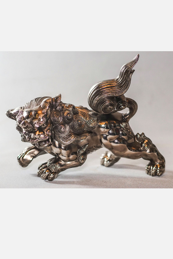 Petite sculpture d’un Lion Gardien, “Lion de Fo”, “Chien de Fo”