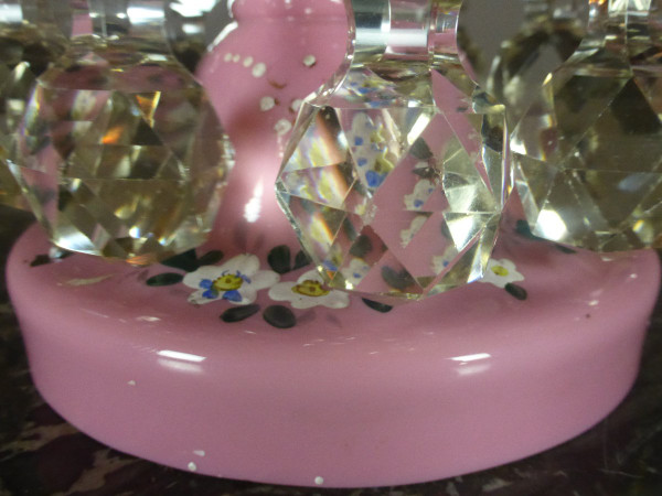 Porte Ananas En Opaline XIXe siècle