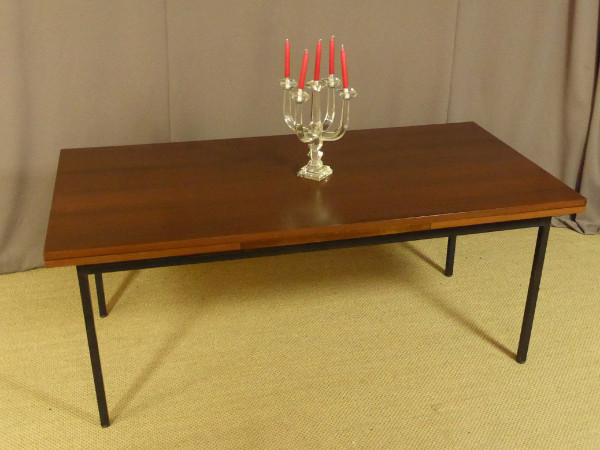Grande Table à Deux Allonges Années 1970