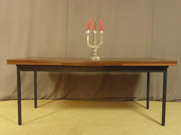 Grande Table à Deux Allonges Années 1970