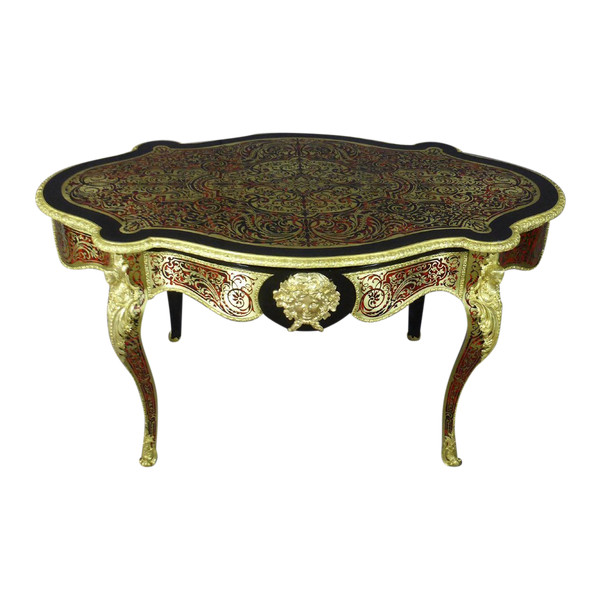 Grande Table Boulle époque Napoléon III XIXe siècle 