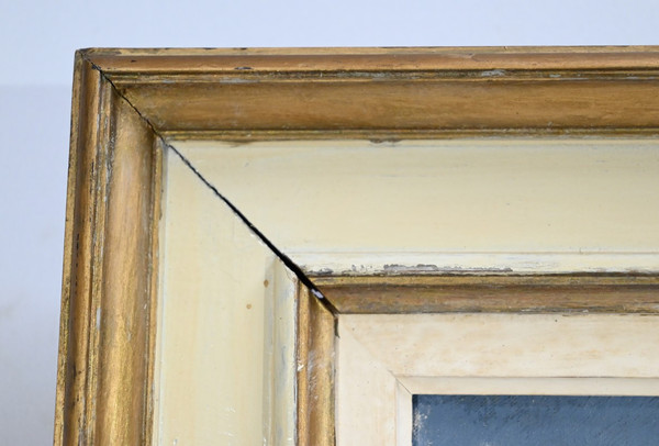 Grand Tableau « Château de Gros Bois », signé A.Mémin – 1954