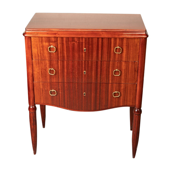 Commode Mid Century En Palissandre, Années 1950