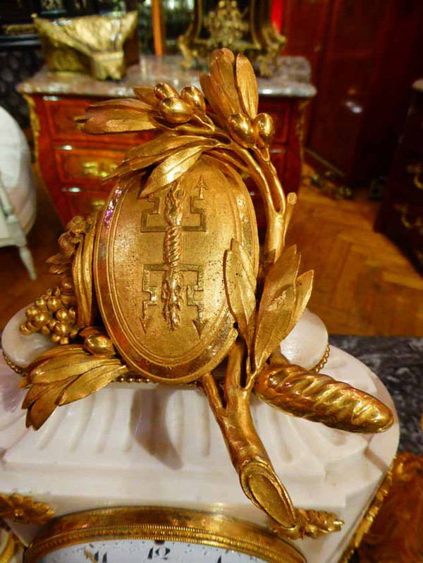 Pendulum Louis XVI A La Minerva