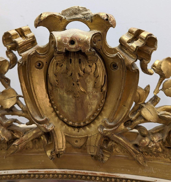 Spiegel im Louis XVI-Stil aus der Zeit Napoleons III