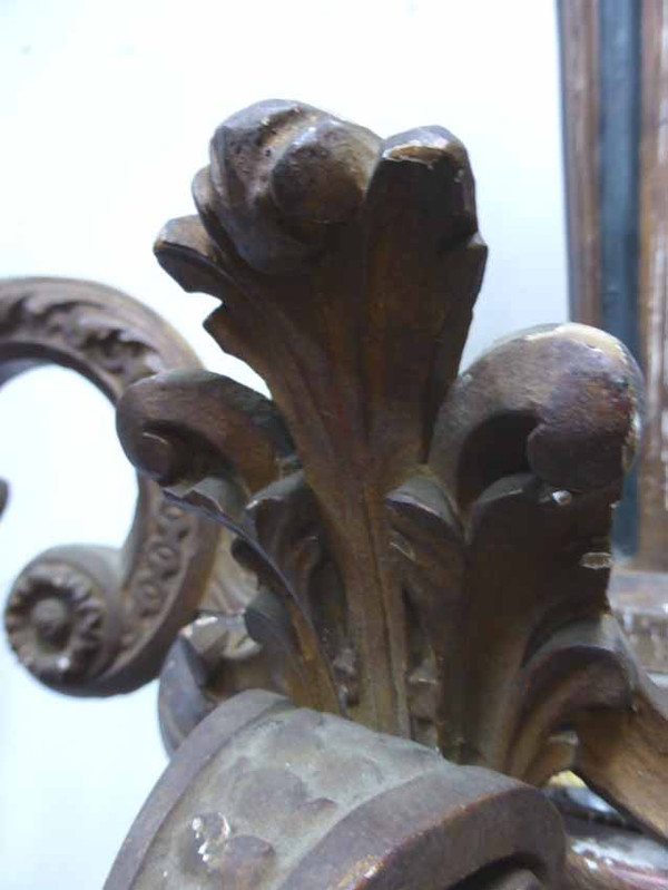 Rockery Style Painted Wooden Chandelier
