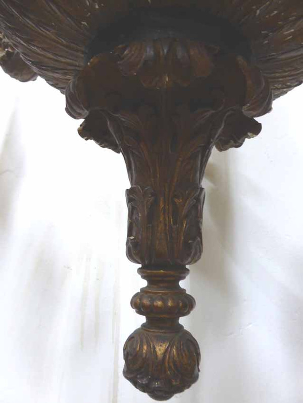 Rockery Style Painted Wooden Chandelier