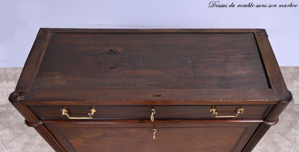 Secretaire in mogano, Luigi XVI - XVIII secolo