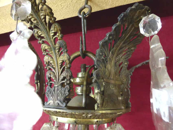 Large Empire Period Chandelier, 19th Century