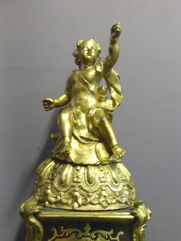 Large Louis XV Period Cartel Signed Gosselin