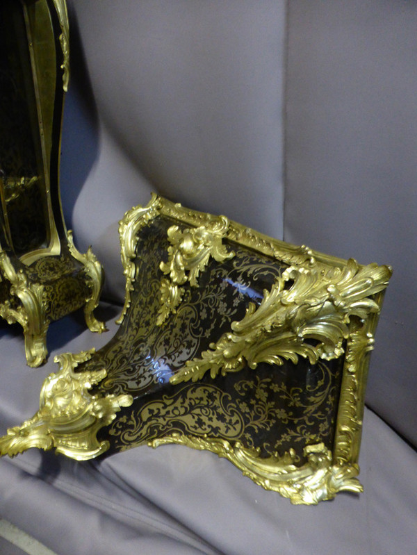 Large Louis XV Period Cartel Signed Gosselin