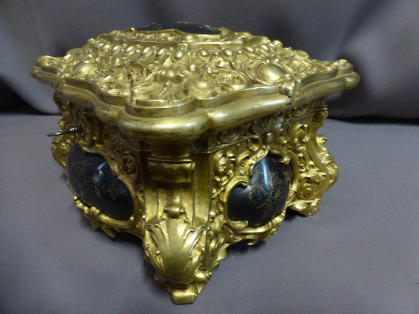 Napoleon III Bronze Jewelry Box