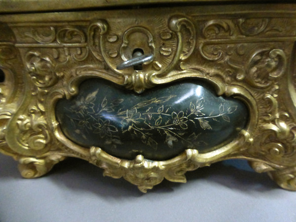 Napoleon III Bronze Jewelry Box