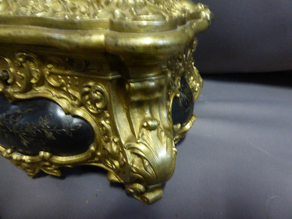 Napoleon III Bronze Jewelry Box