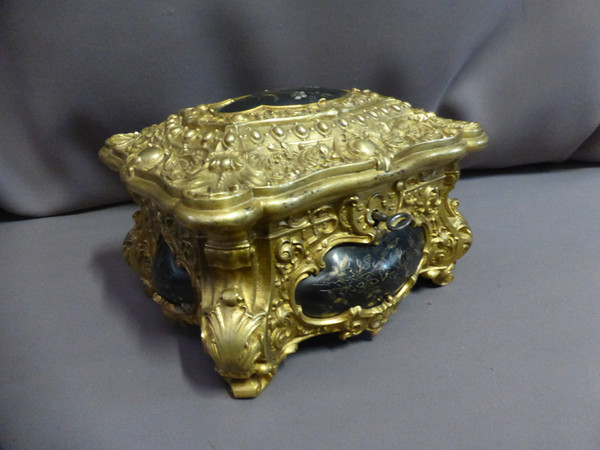 Napoleon III Bronze Jewelry Box