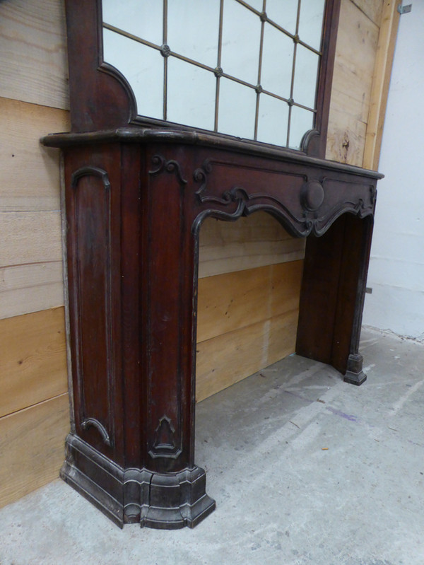 Fireplace And Its Nineteenth Trumeau