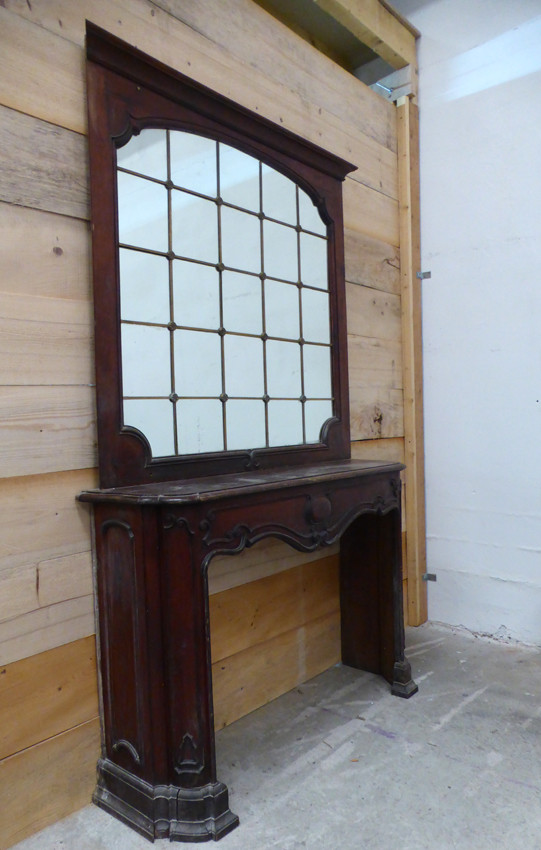 Fireplace And Its Nineteenth Trumeau