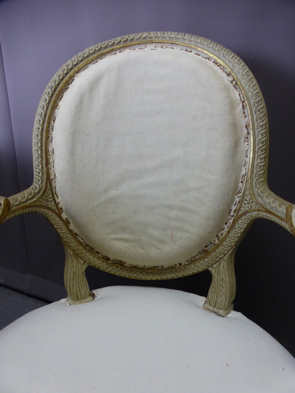 Pair Of Louis XVI Style Armchairs