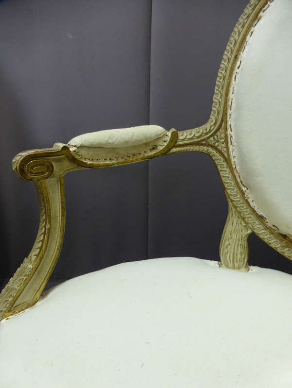 Pair Of Louis XVI Style Armchairs