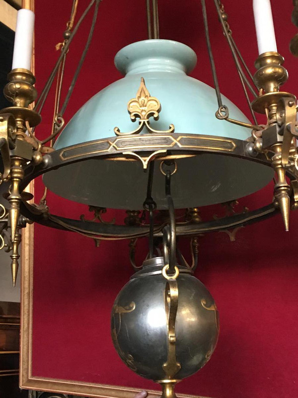 Large Suspension Monte-baisse XIXth