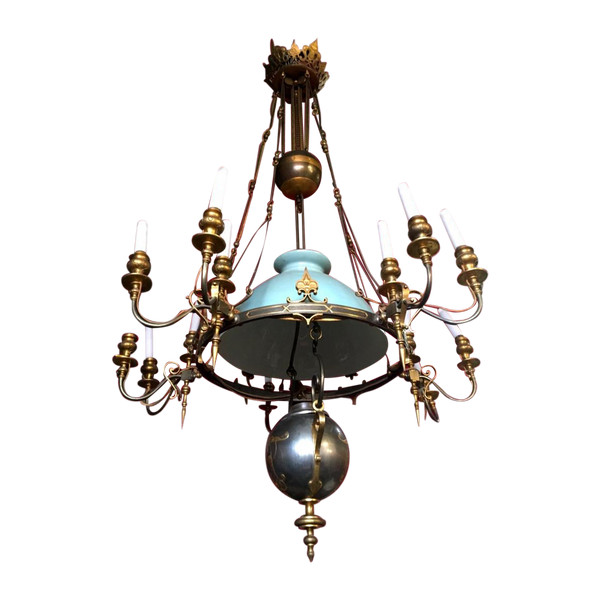 Large Suspension Monte-baisse XIXth