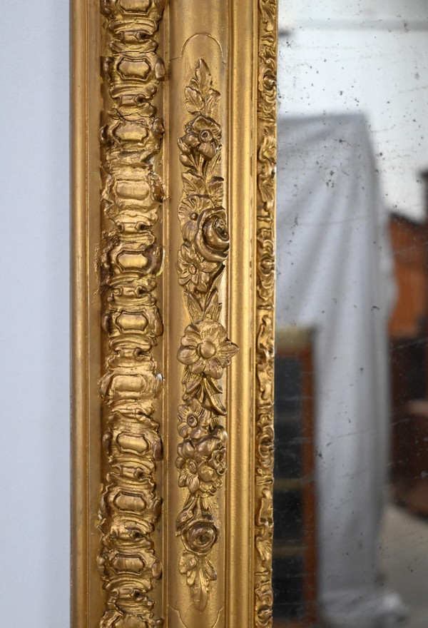 Important Mirror in Golden Wood - 1st part of the 19th century