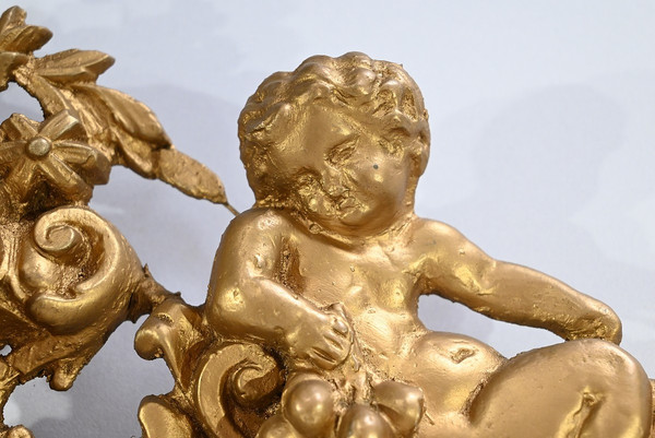 Importante Specchiera in Legno Dorato, Epoca Luigi Filippo - Metà XIX Secolo