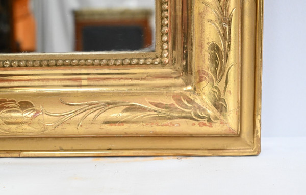 Importante Specchiera in Legno Dorato, Epoca Luigi Filippo - Metà XIX Secolo