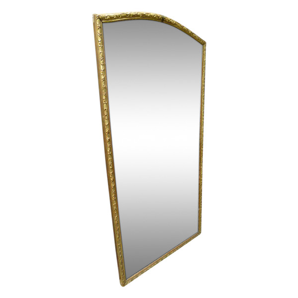 Important Mirror With Cartel, Louis XVI Period