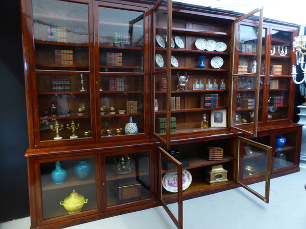 Libreria 12 Ante Mogano (4,65 M)