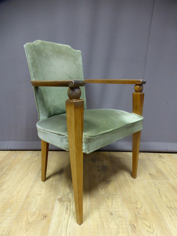 Paire De Fauteuils Dans Le Goût De Gilbert Poillerat
