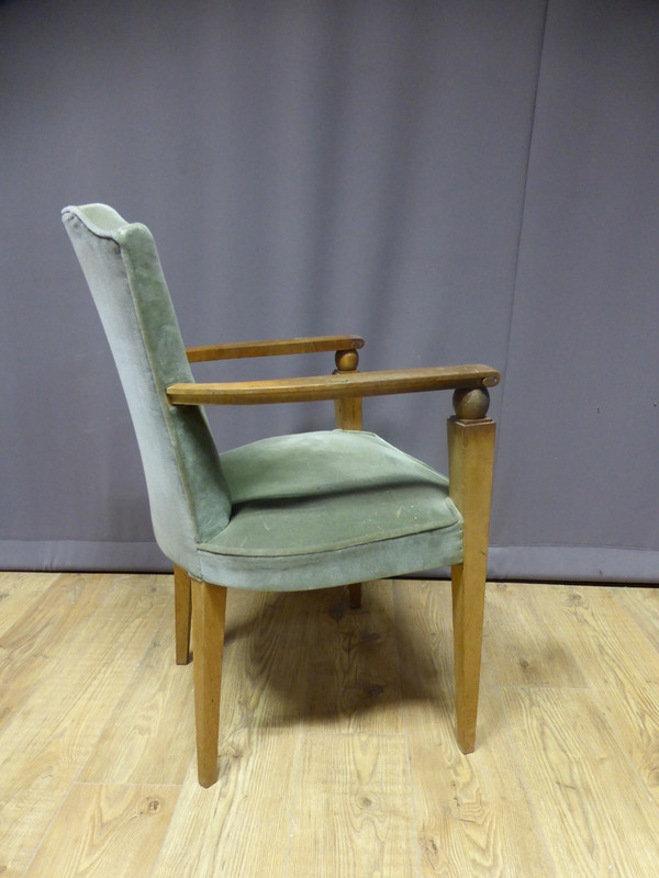 Paire De Fauteuils Dans Le Goût De Gilbert Poillerat