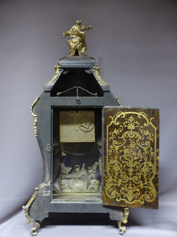 Cartel Marqueterie Boulle écaille Brune XVIII
