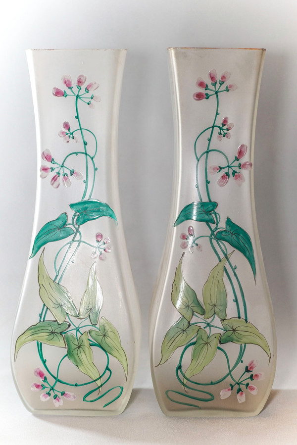 Paire de vases art déco
