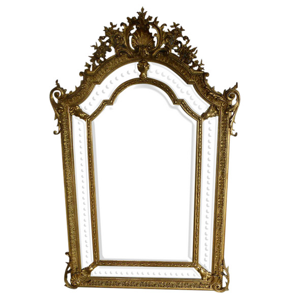 Specchio Napoleone III con riserve