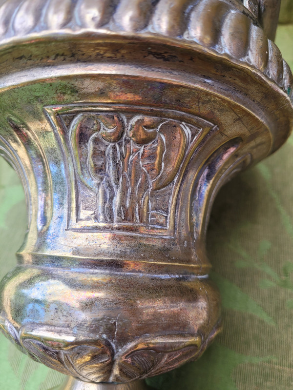 19th century holy water bucket