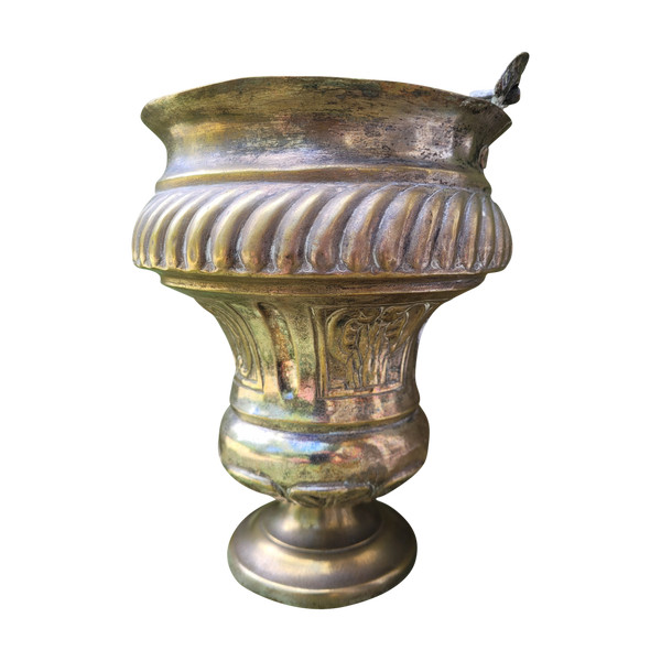 19th century holy water bucket