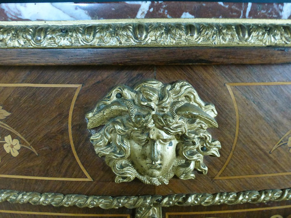 Credenza intarsiata Napoleone III