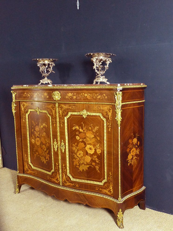 Credenza intarsiata Napoleone III