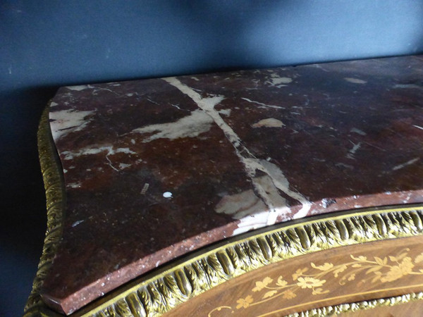 Credenza intarsiata Napoleone III
