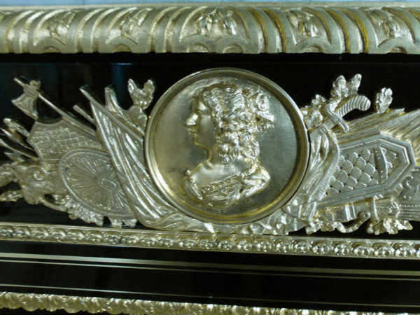 Buffet d'Appui En Marqueterie Boulle époque Napoléon III