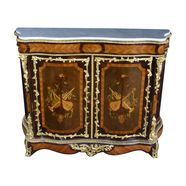 Credenza intarsiata Napoleone III