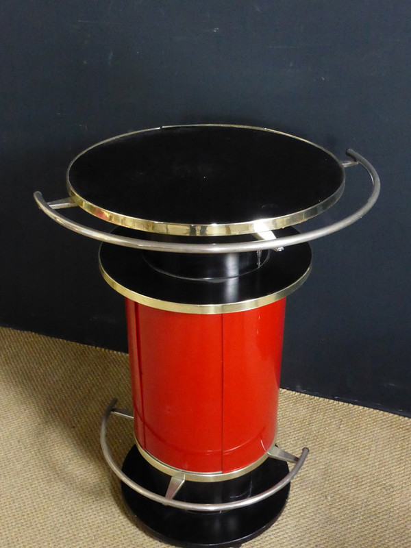 Bar Vintage Et Son Tabouret