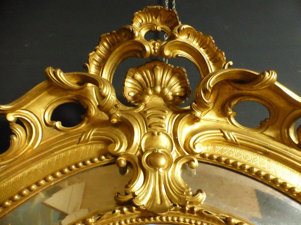 Grande Specchio Ovale, Epoca Napoleone III, XIX Secolo