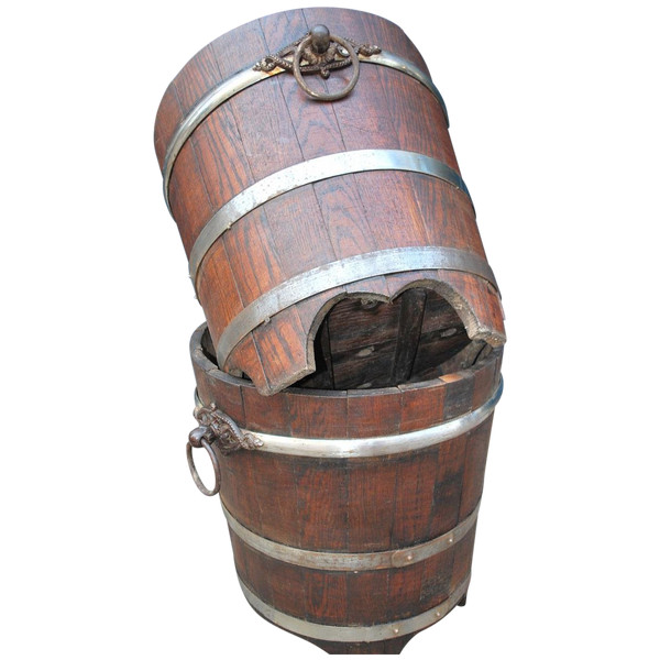 Coppia Di Casse Con Alberi Di Aranci, Inghilterra XIX