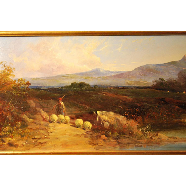 Landscape In The Moor By Georges Horlor
