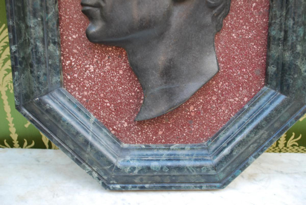 Profile D Emperor In Lead In A Frame With Pans