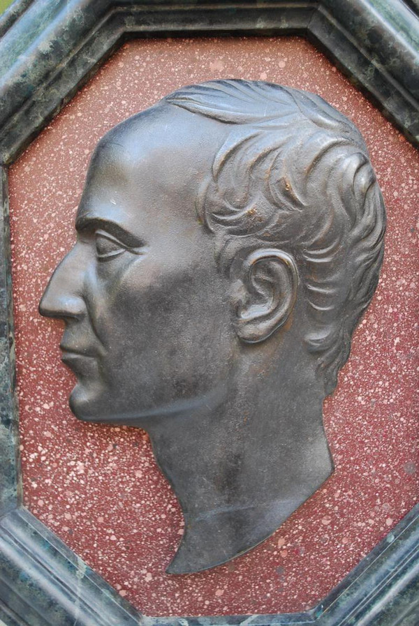 Profile D Emperor In Lead In A Frame With Pans